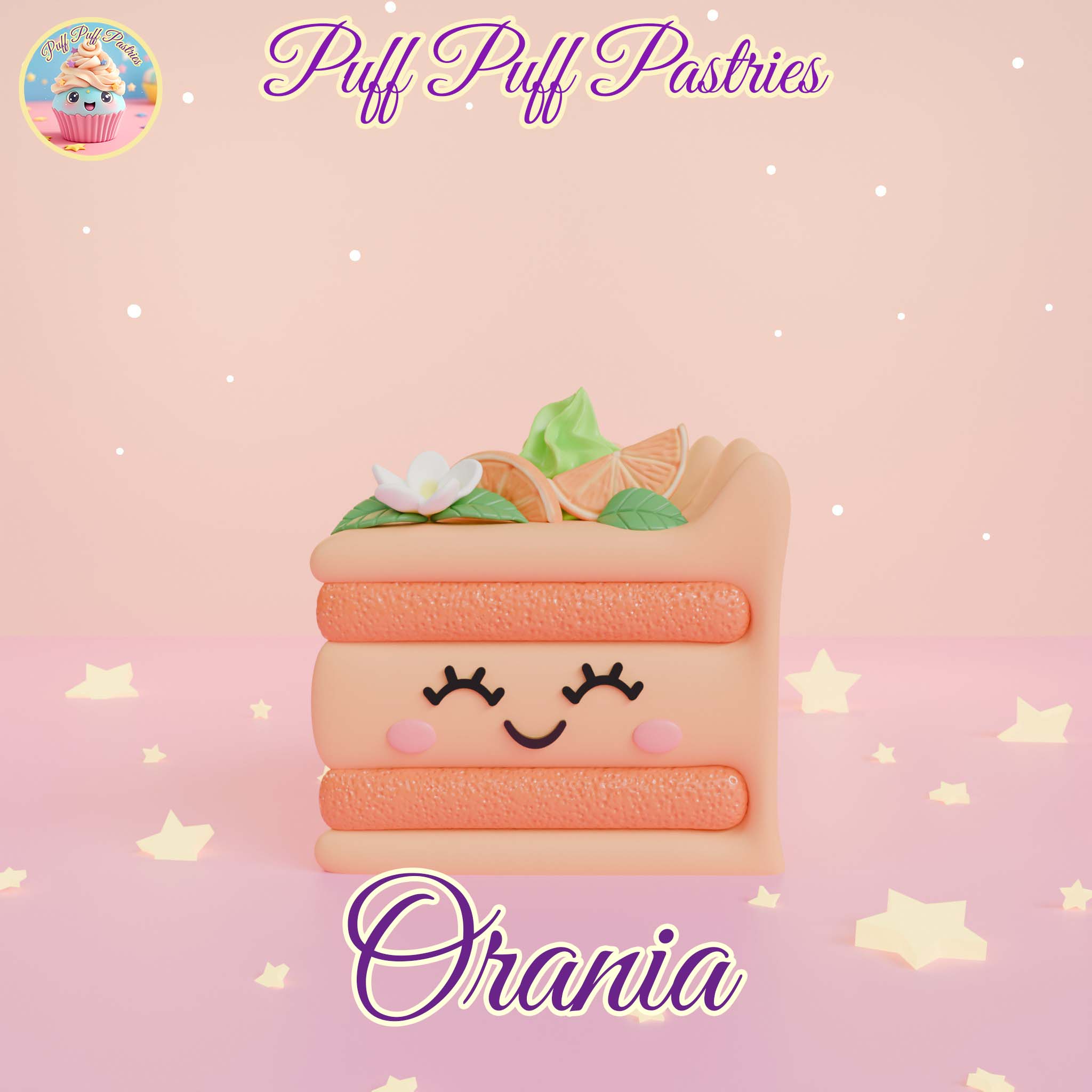 Kawaii Triangle cake Orania